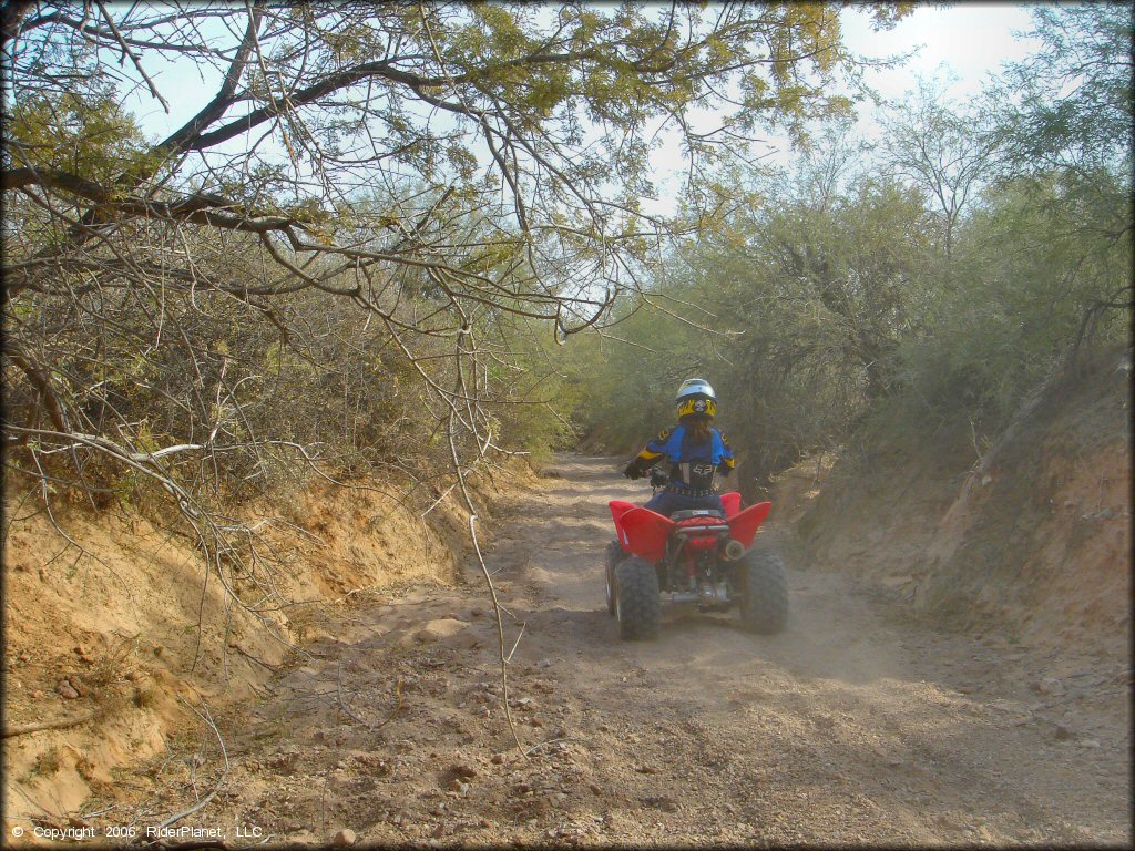 OHV at Desert Wells Multiuse Area Trail