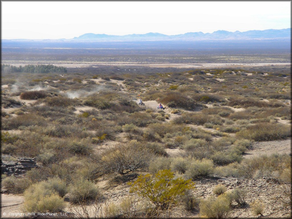 Honda CRF Dirt Bike at Hot Well Dunes OHV Area