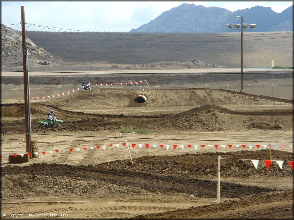 Kawasaki KX Dirt Bike at State Fair MX Track