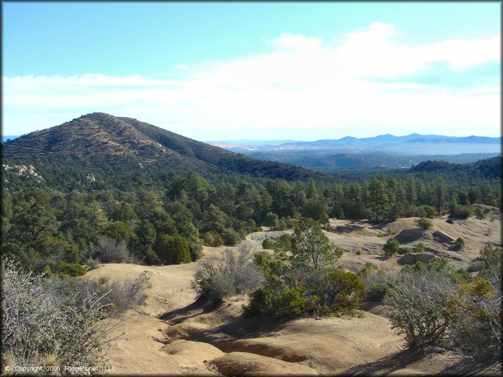 OHV at Alto Pit OHV Area Trail