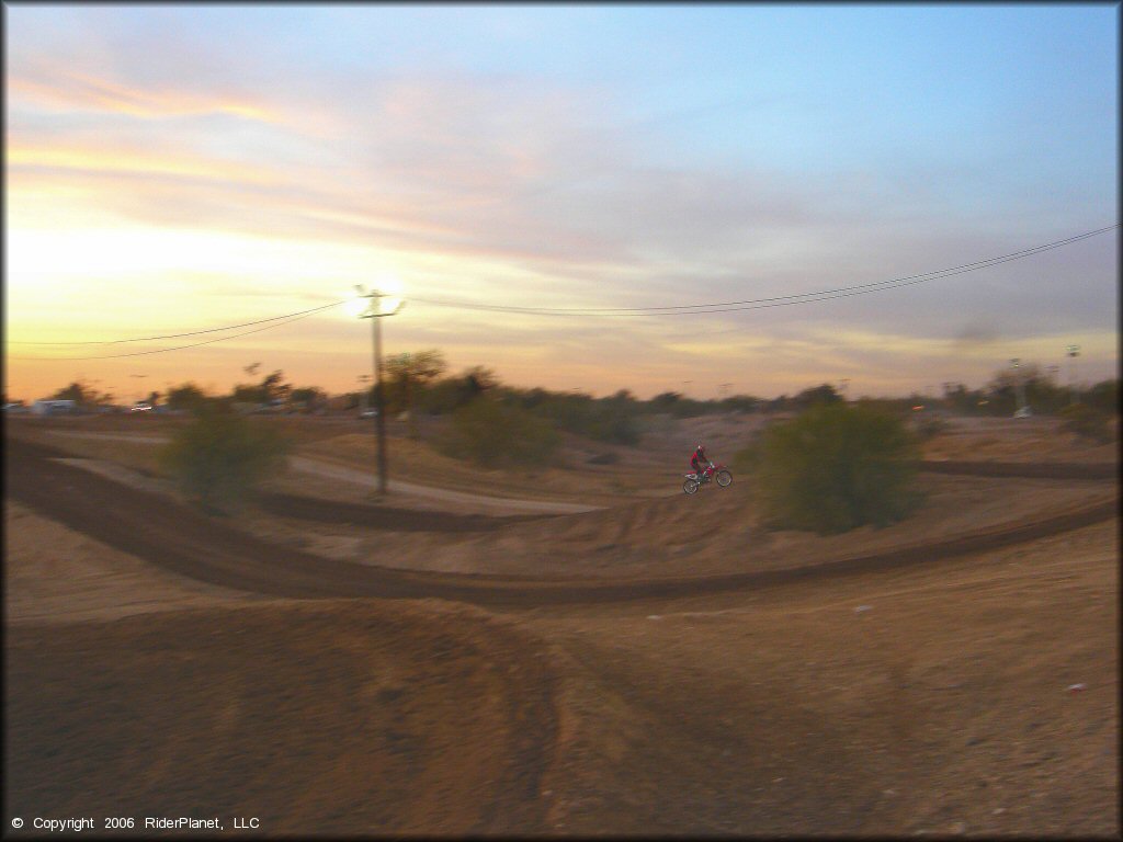 Dirt Bike at Speedworld Motocross Park Track