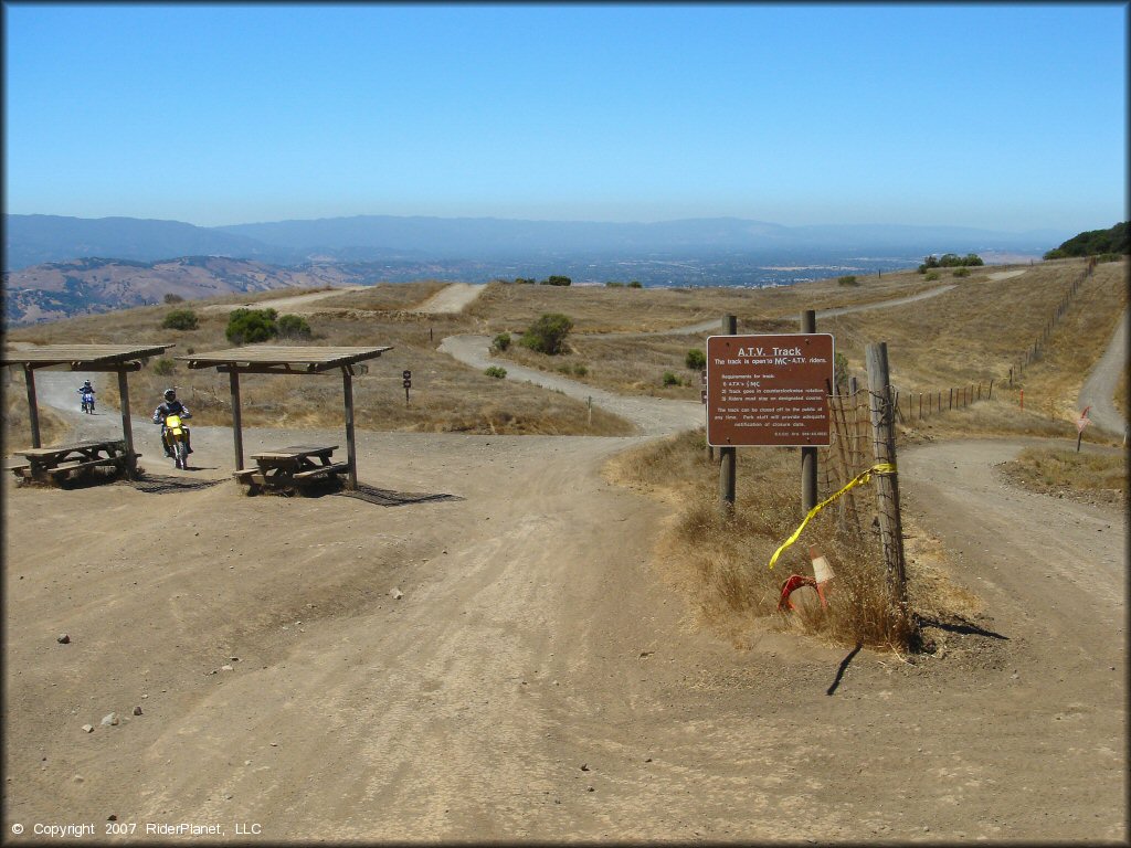 Some amenities at Santa Clara County Motorcycle Park OHV Area