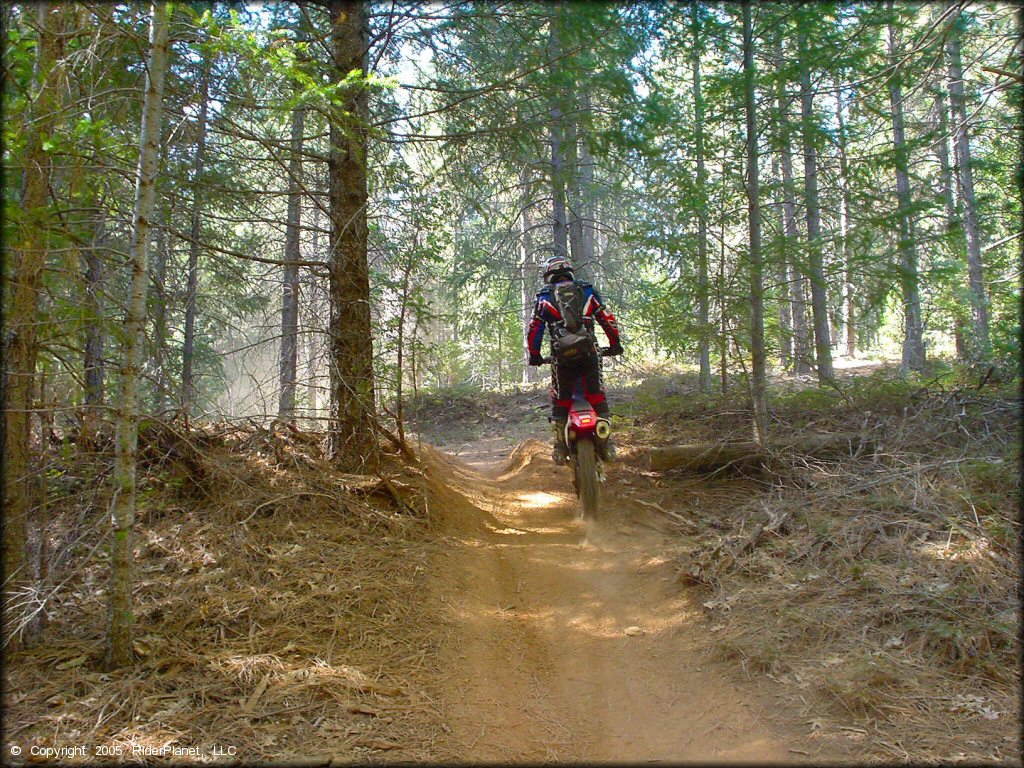 Honda CRF Motorcycle at Georgetown Trail