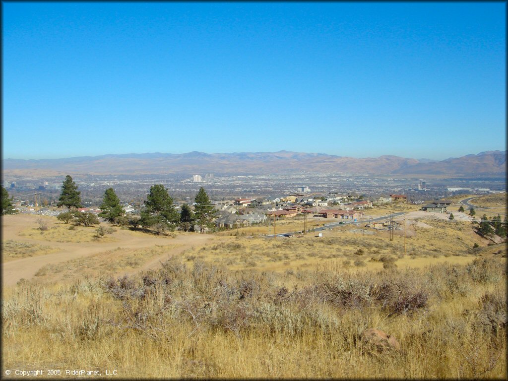 Scenery at Hunter Lake Trail