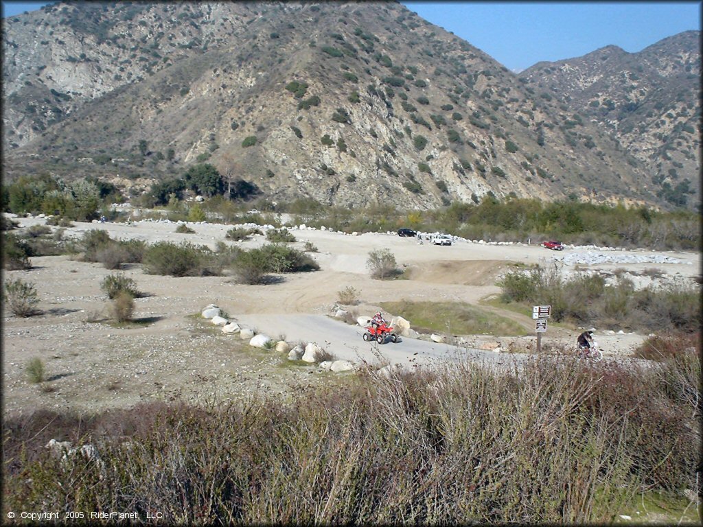 OHV at San Gabriel Canyon OHV Area