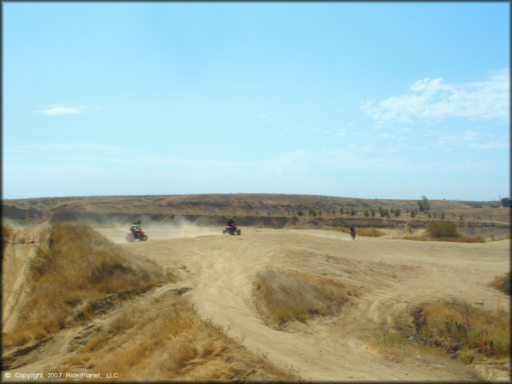 Motorcycle at La Grange OHV Park OHV Area