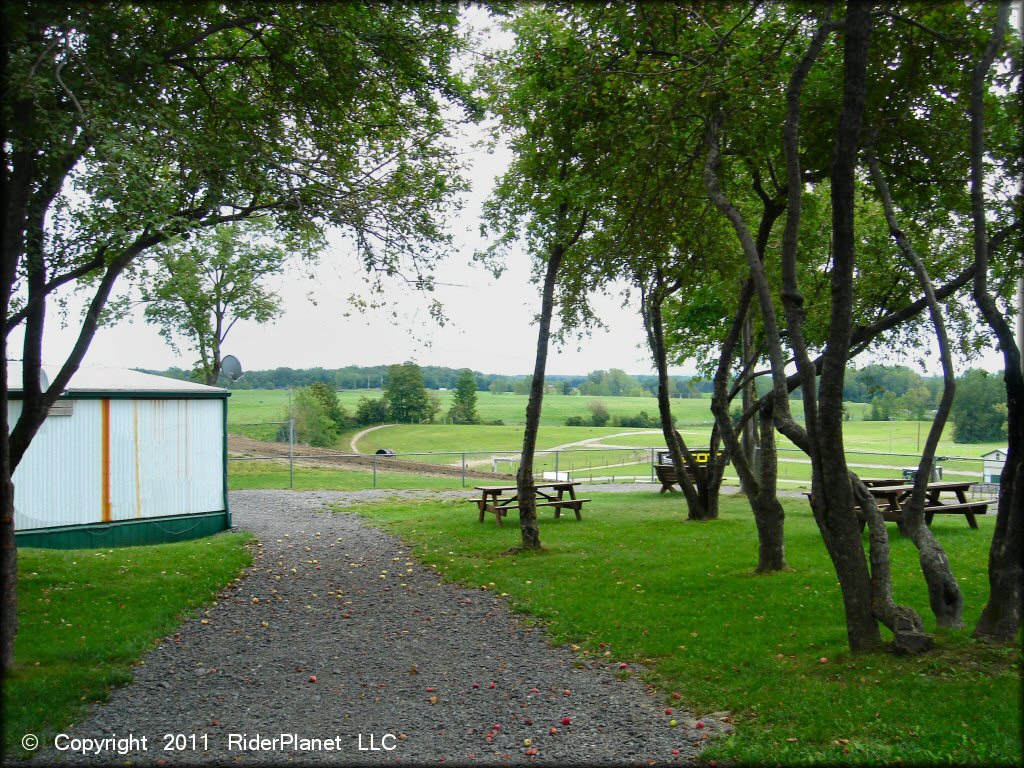 Some amenities at Area 51 Motocross OHV Area