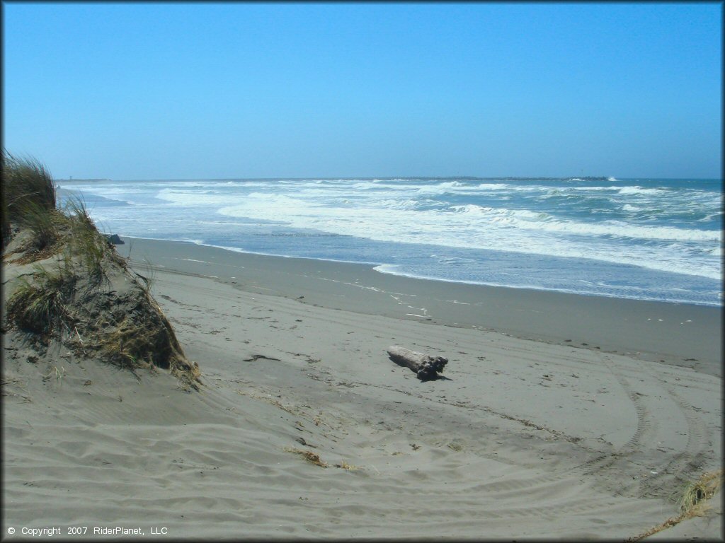 Scenic view of Samoa Sand Dunes OHV Area