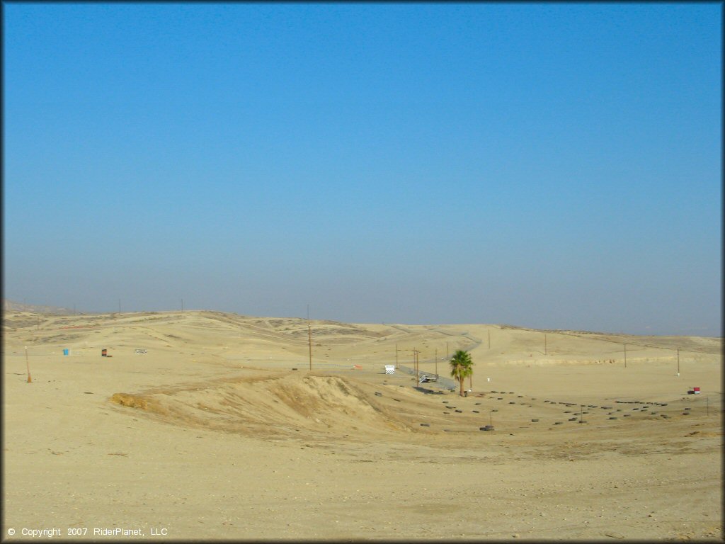 Scenic view of Honolulu Hills Raceway OHV Area