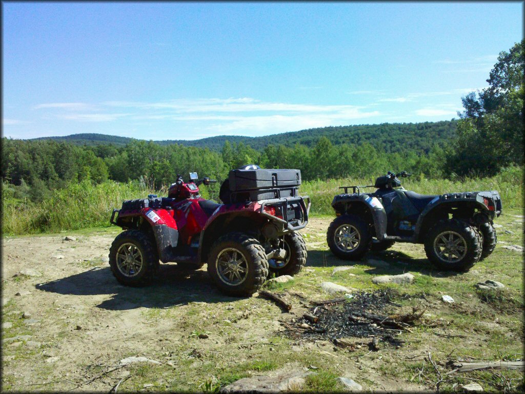 OHV at October Mountain State Forest Trail