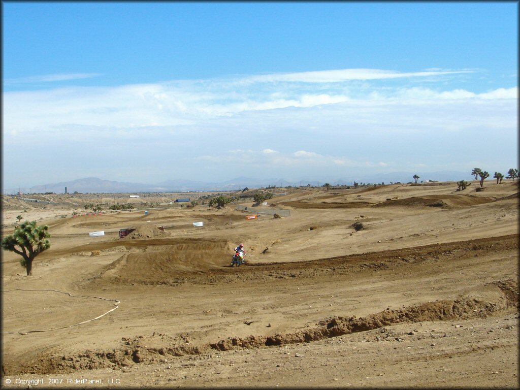Motorbike at Competitive Edge MX Park Track