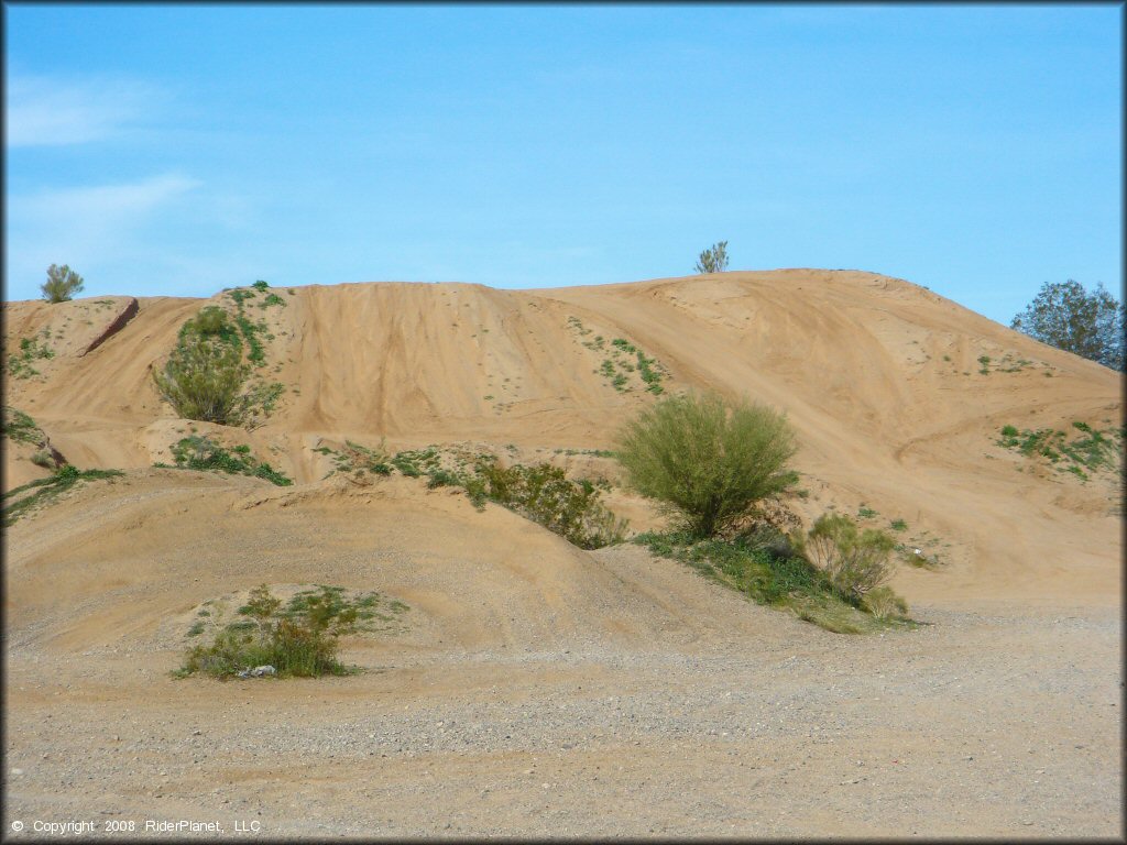 Example of terrain at Sun Valley Pit Trail
