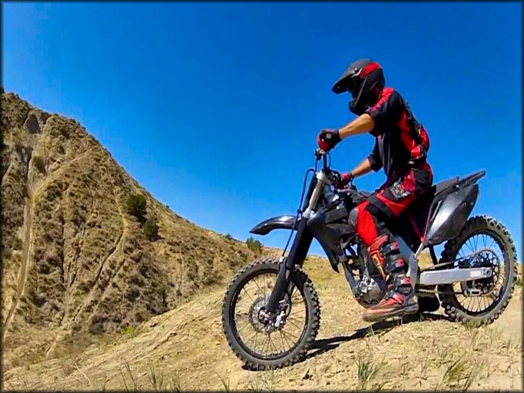 OHV at Glendive Short Pine OHV Area Trail