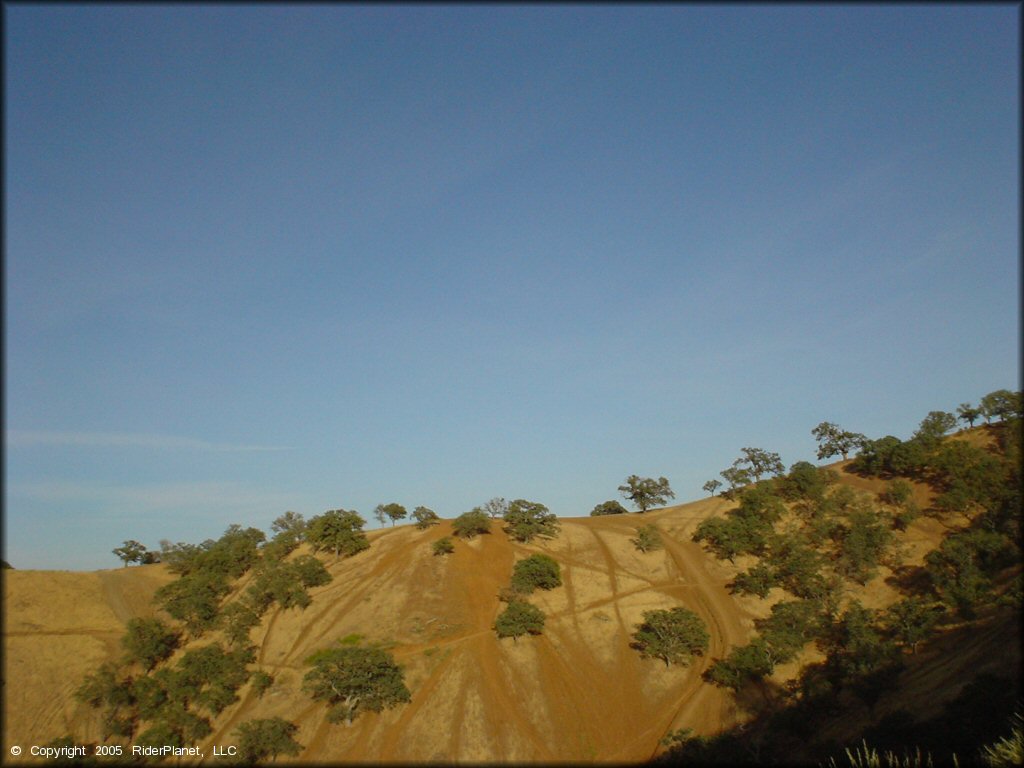 A trail at Carnegie SVRA OHV Area