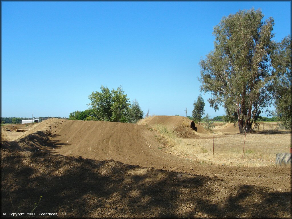 Some terrain at Cycleland Speedway Track