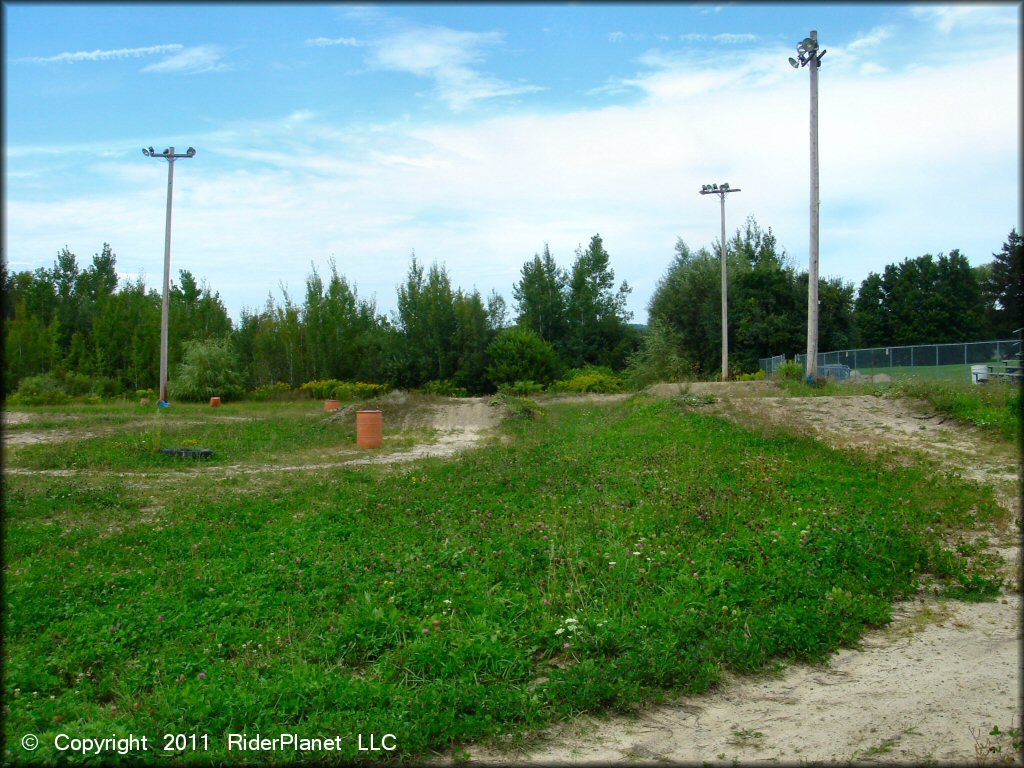 A trail at Silver Springs Racing Track