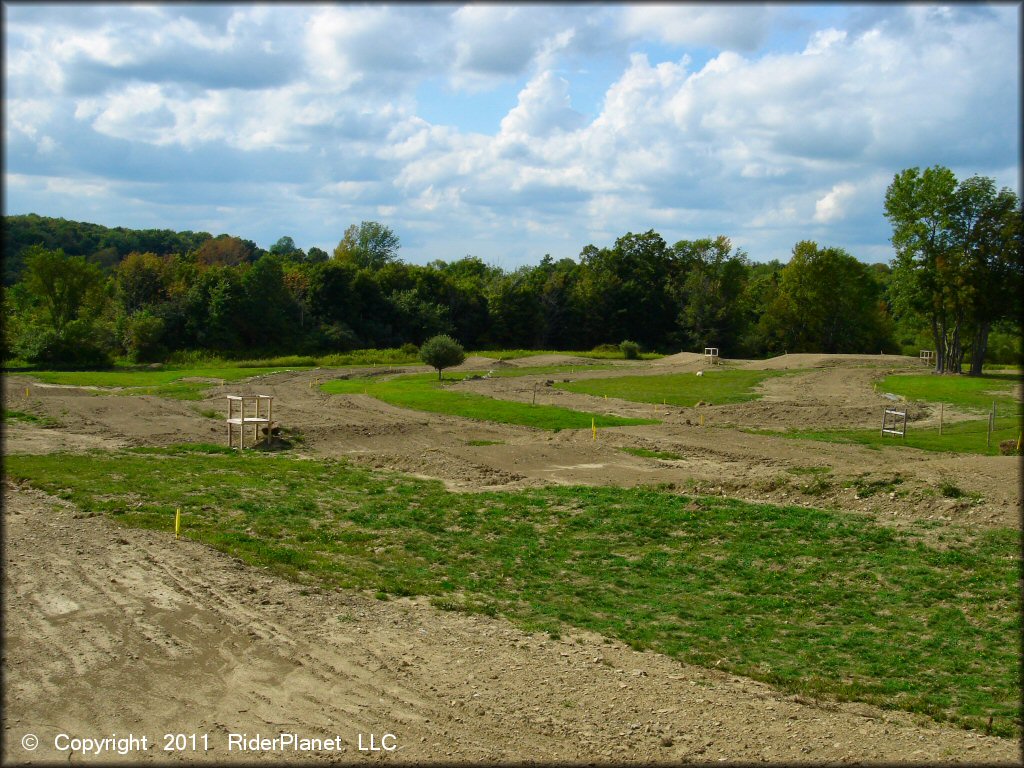 A trail at Marble Springs MX Track