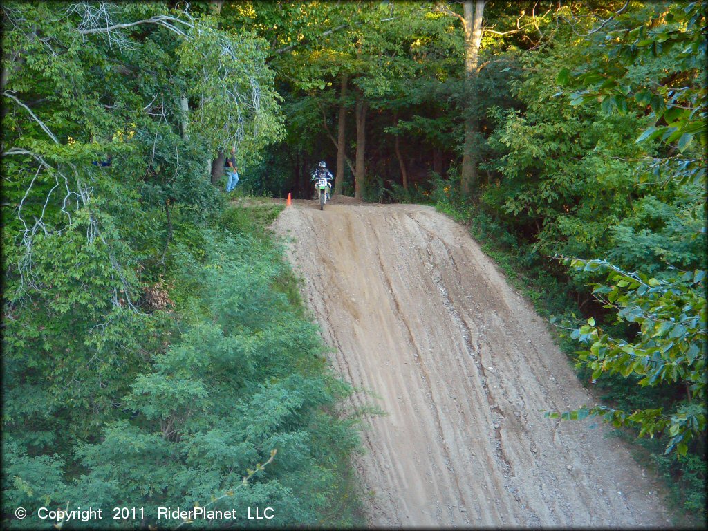 Kawasaki KX Dirtbike at Hogback Hill Motocross OHV Area