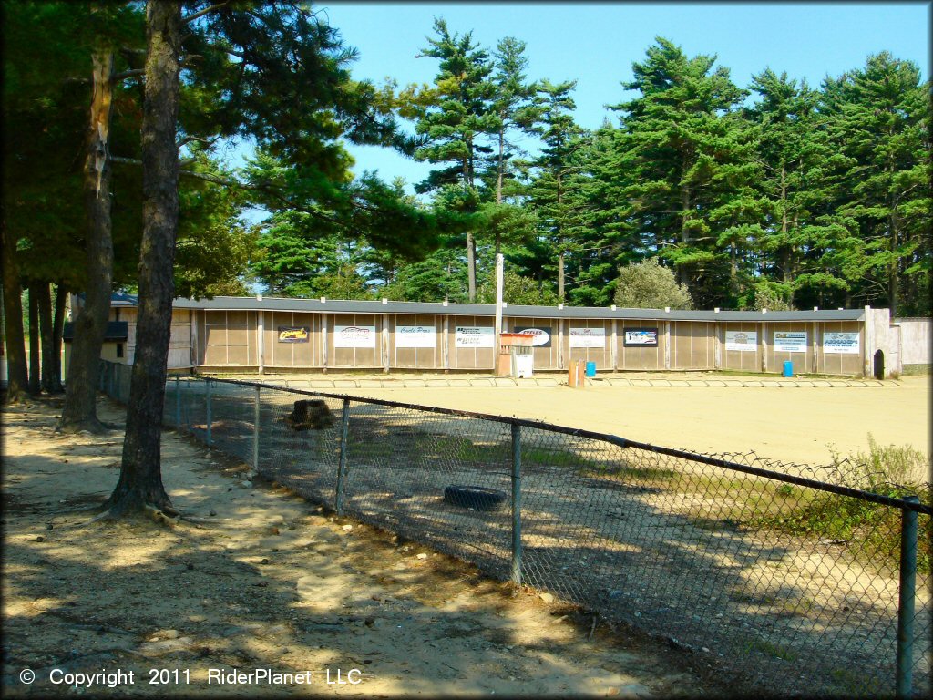Amenities example at Capeway Rovers Motocross Track
