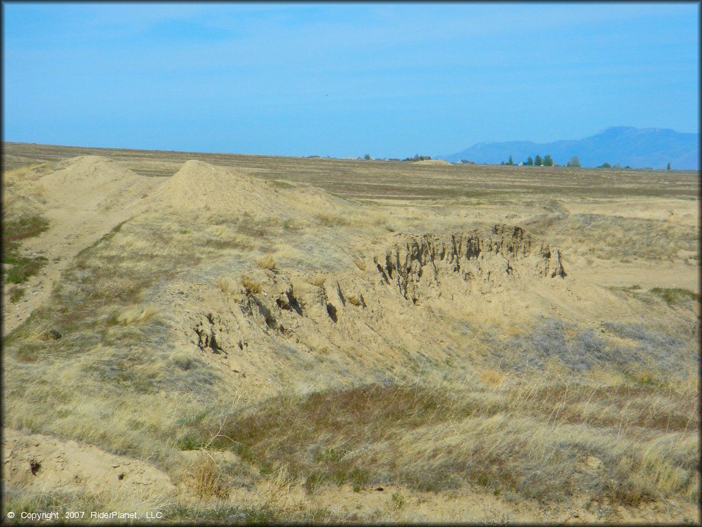 Terrain example at Jungo Pits Trail
