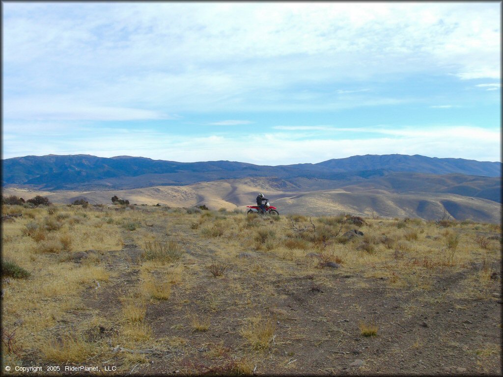 Honda CRF Motorcycle at Galena MX Track OHV Area