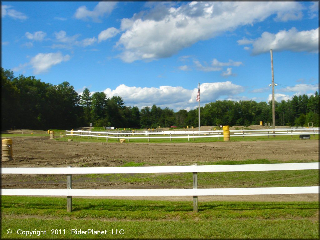 Example of terrain at Winchester Speed Park Track