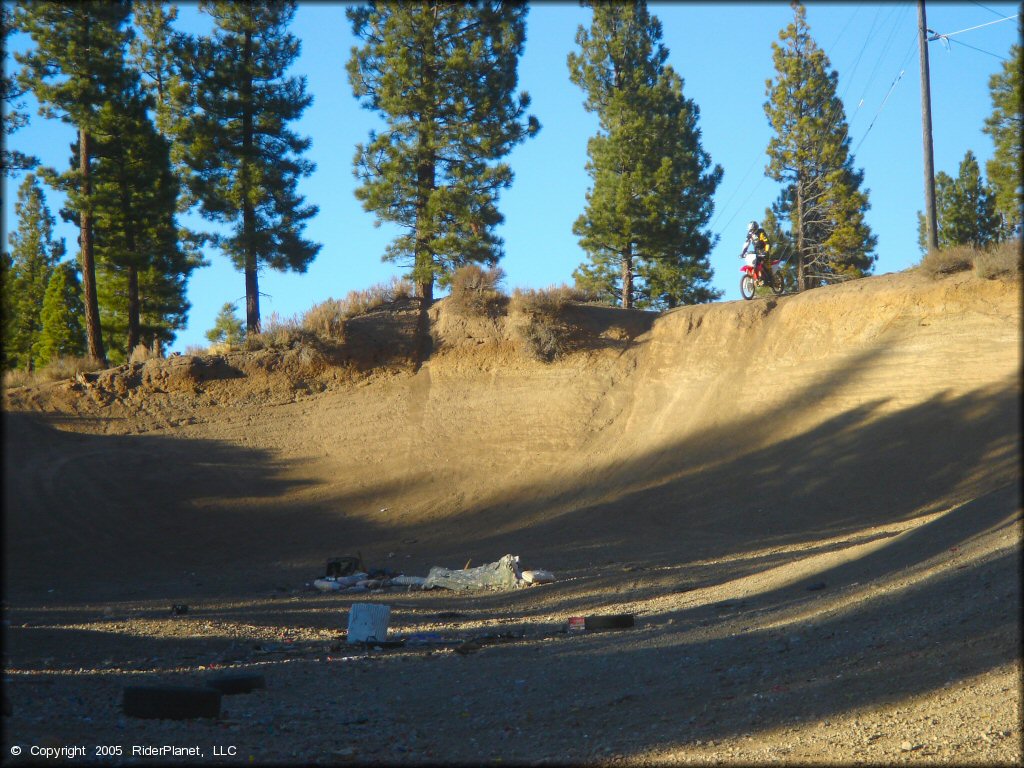 Honda CRF Motorcycle at Prosser Pits Track
