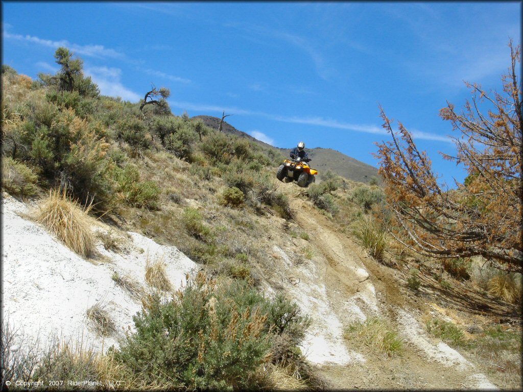 OHV at Blue Mountain Trail