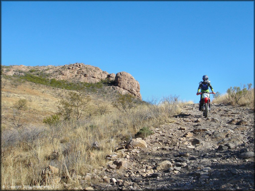 Honda CRF Motorcycle at Red Springs Trail