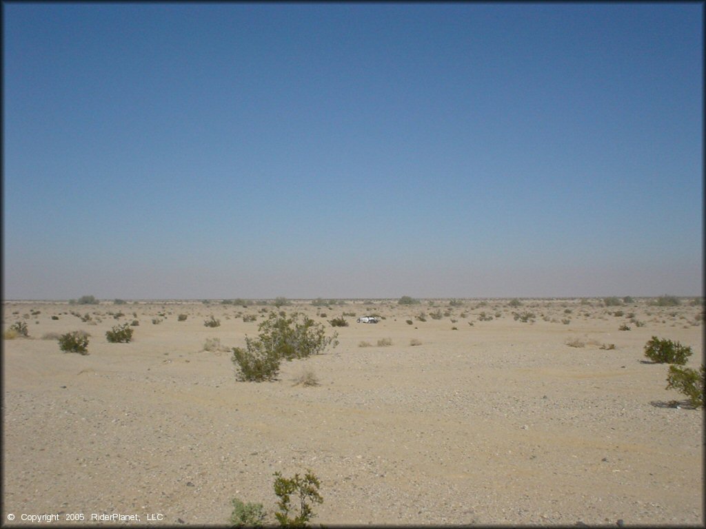 Scenery at Plaster City Riding Area
