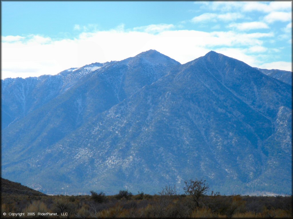 Scenic view at Gardnerville Ranchos Gravel Pits Trail