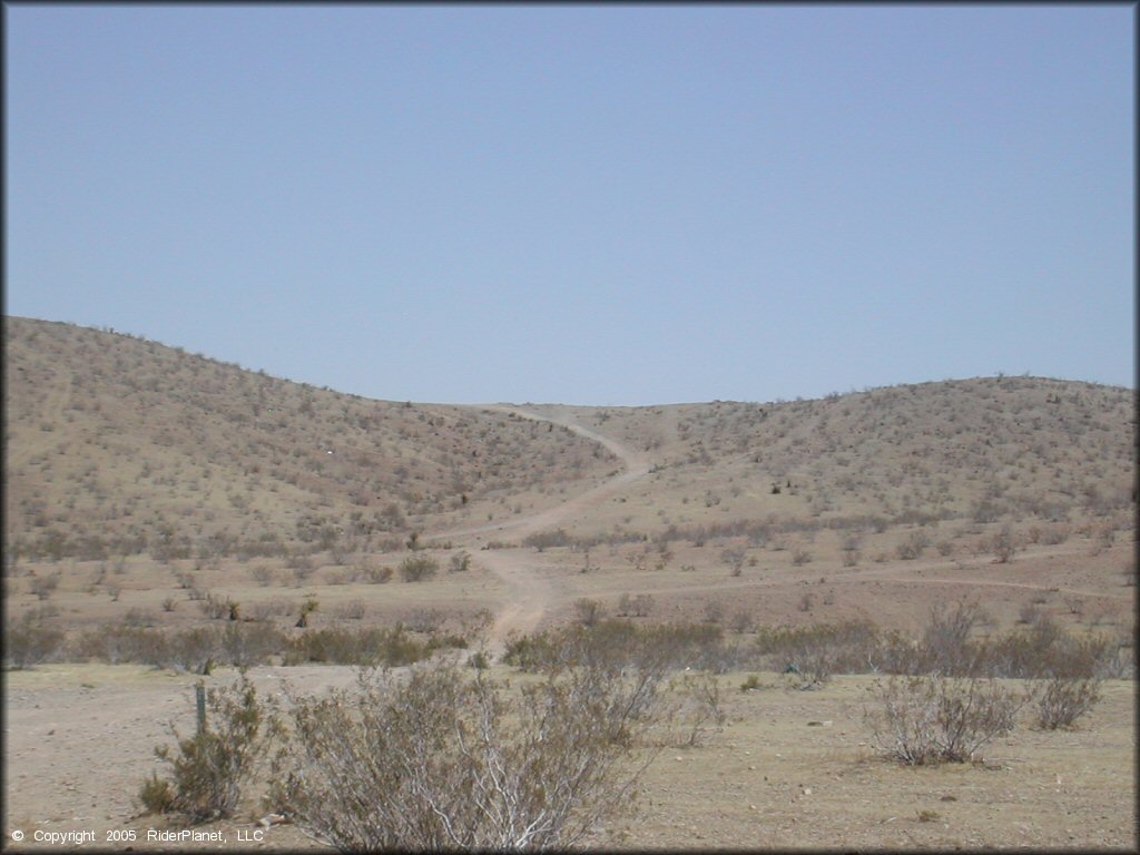 Some terrain at Stoddard Valley OHV Area Trail