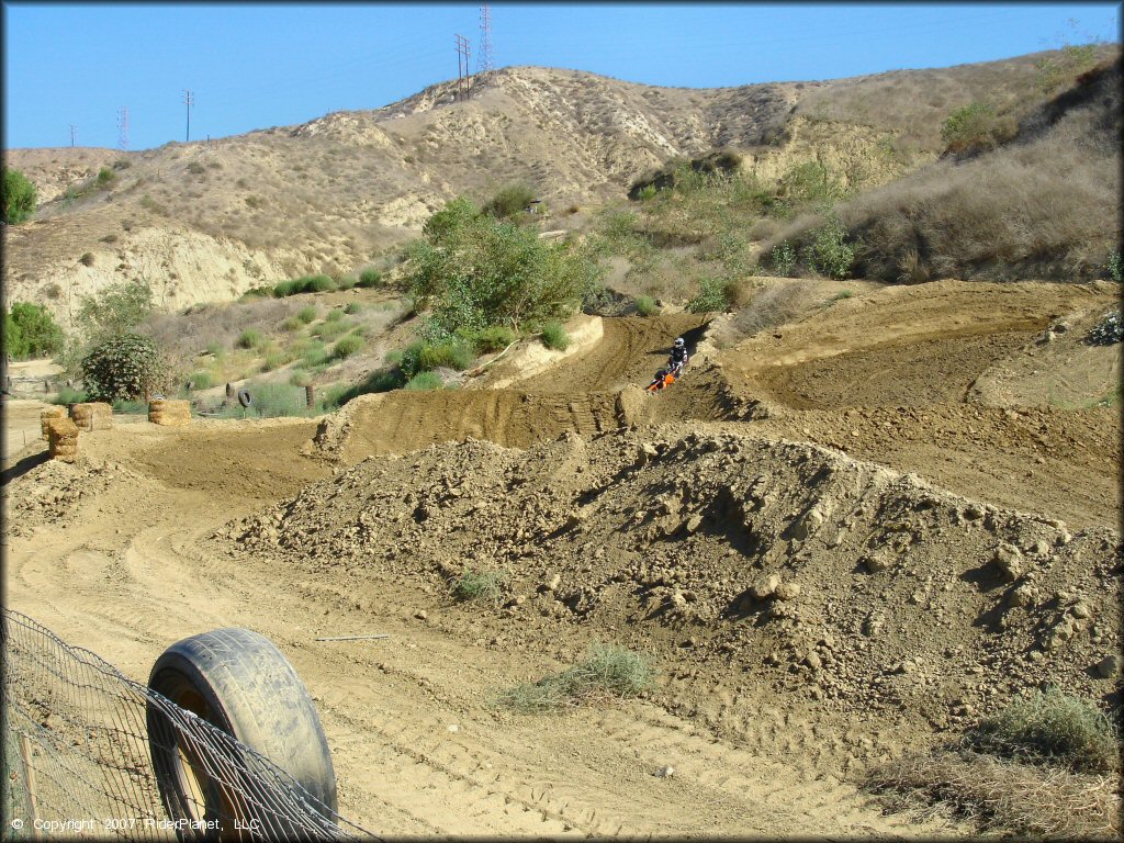 Terrain example at MX-126 Track