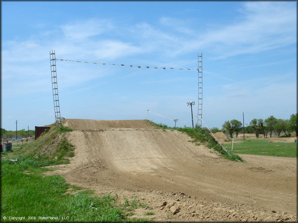 Terrain example at Lone Star MX OHV Area