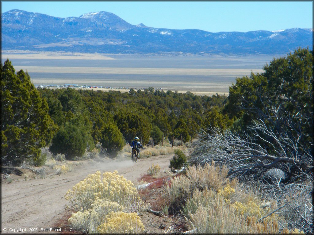 OHV at Ward Charcoal Ovens State Historic Park Trail