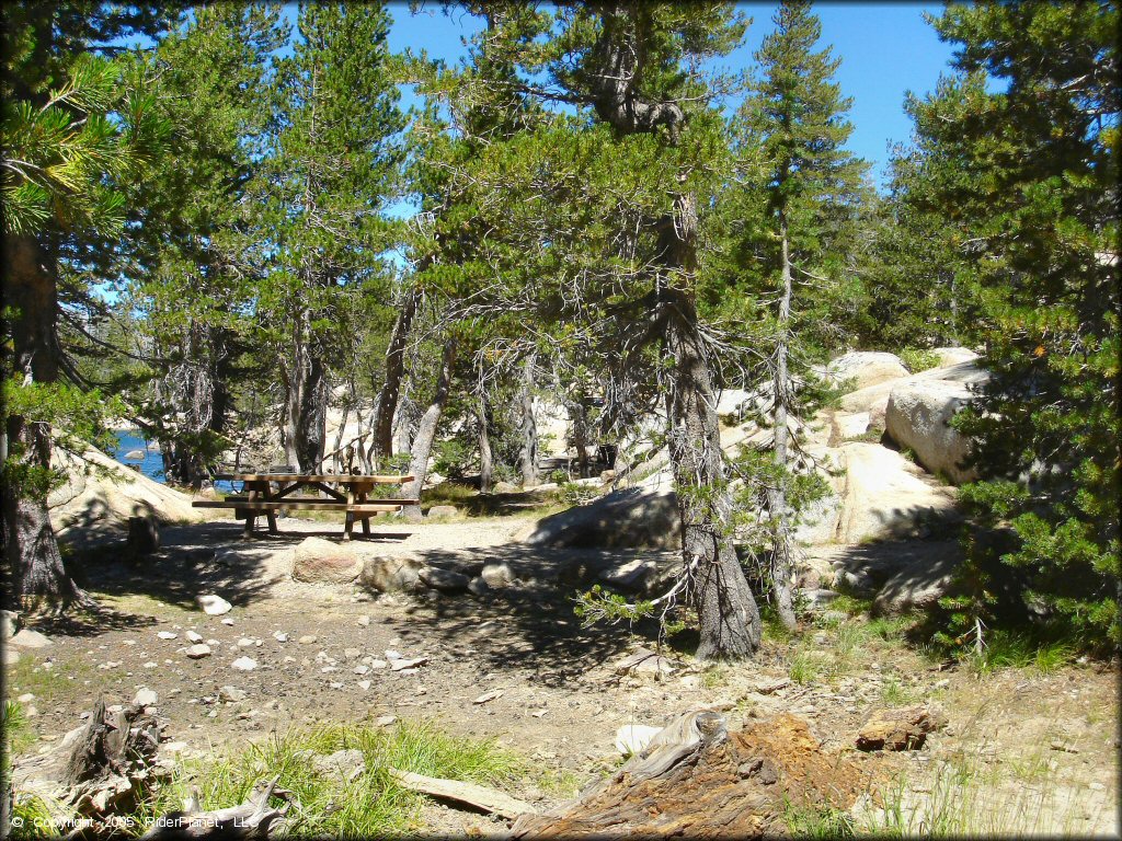 Amenities at Lower Blue Lake Trail