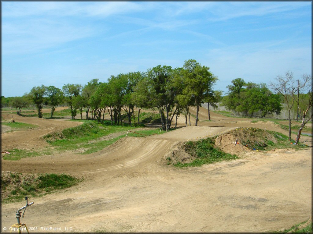 A trail at Lone Star MX OHV Area