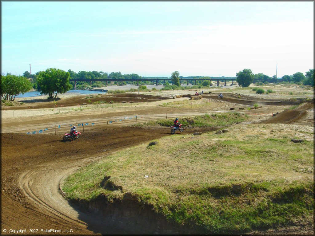 Honda CRF Motorcycle at E-Street MX Track