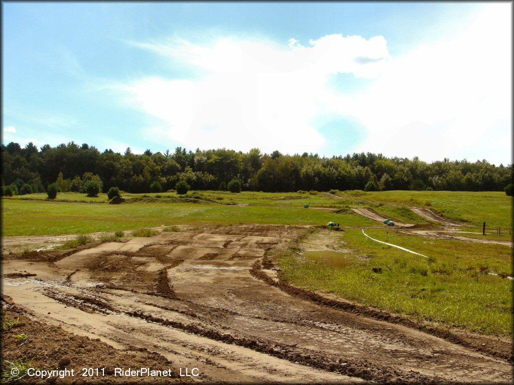 Some terrain at Thornwood MX Track