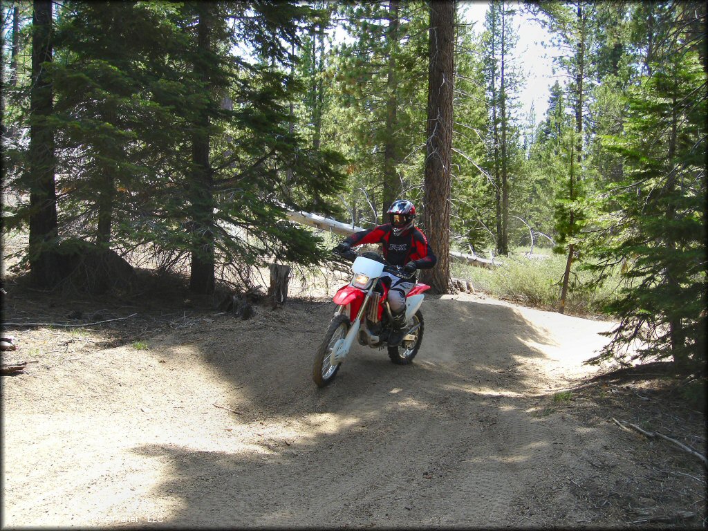 Honda CRF Dirt Bike at Twin Peaks And Sand Pit Trail