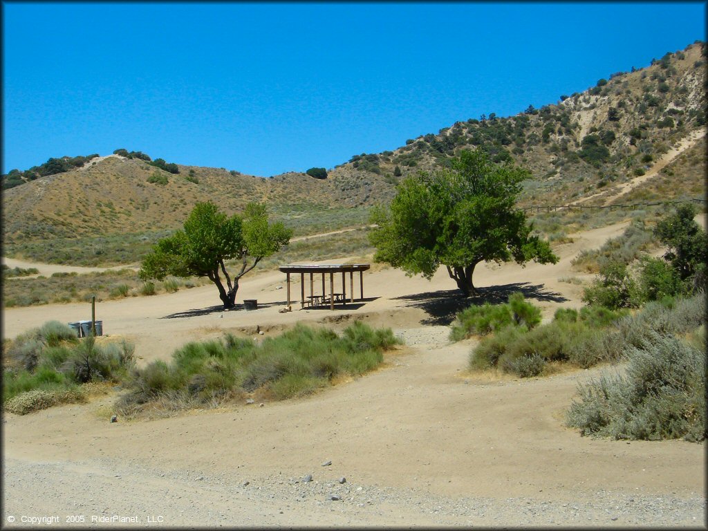 Amenities example at Hungry Valley SVRA OHV Area