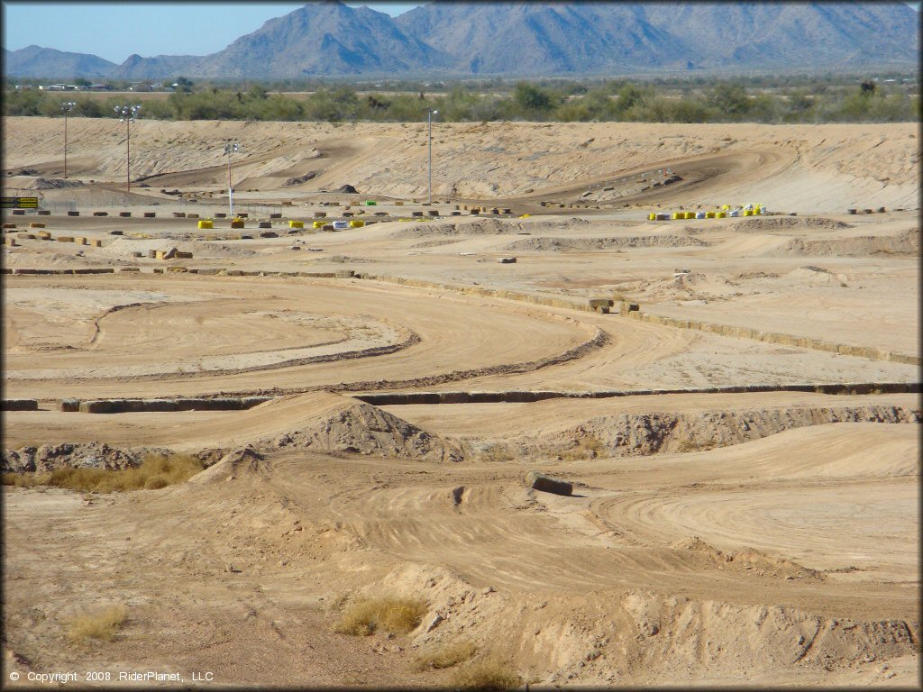 Scenic view of Arizona Cycle Park OHV Area