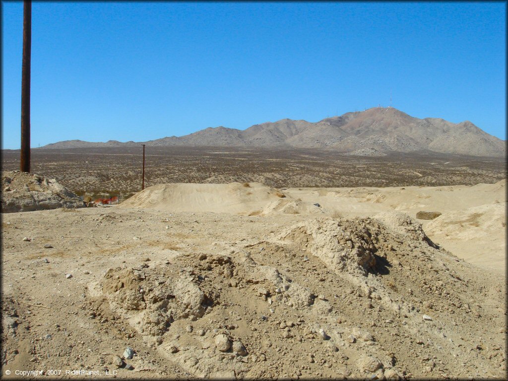 Some terrain at Adrenaline Motocross Park Track