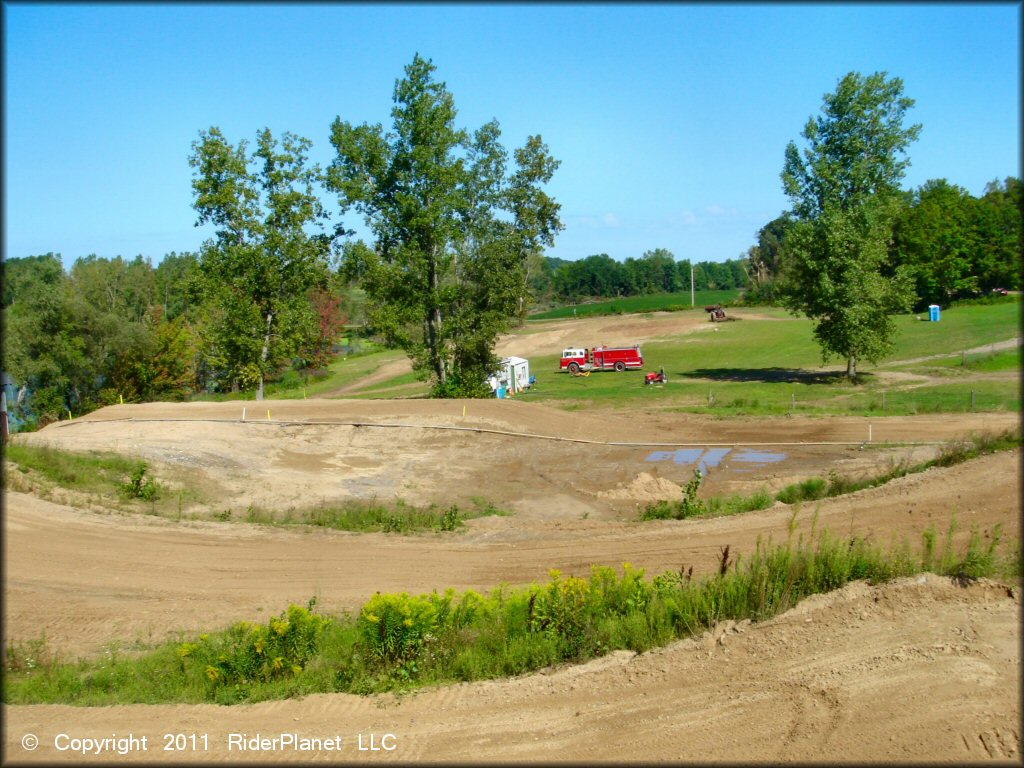 Some terrain at Savannah MX Park Track