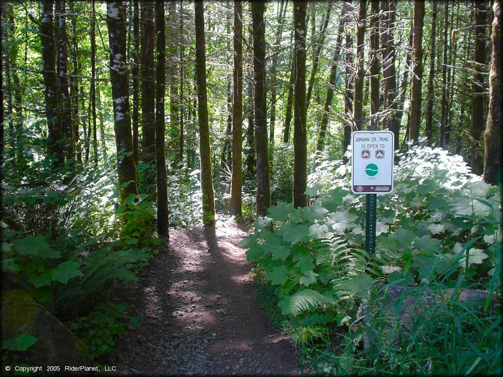 Terrain example at Jordan Creek Trail