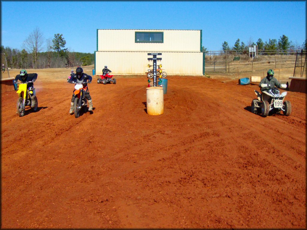 KTM Dirtbike at Carolina Adventure World OHV Area