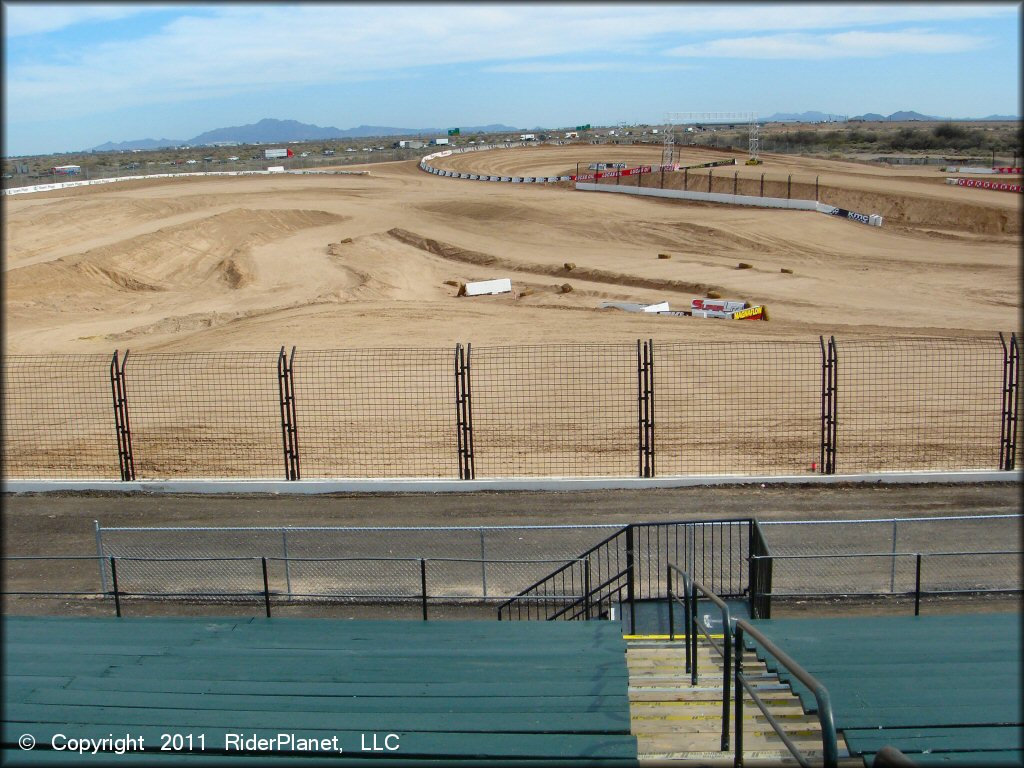 Example of terrain at Firebird Motocross Park Track