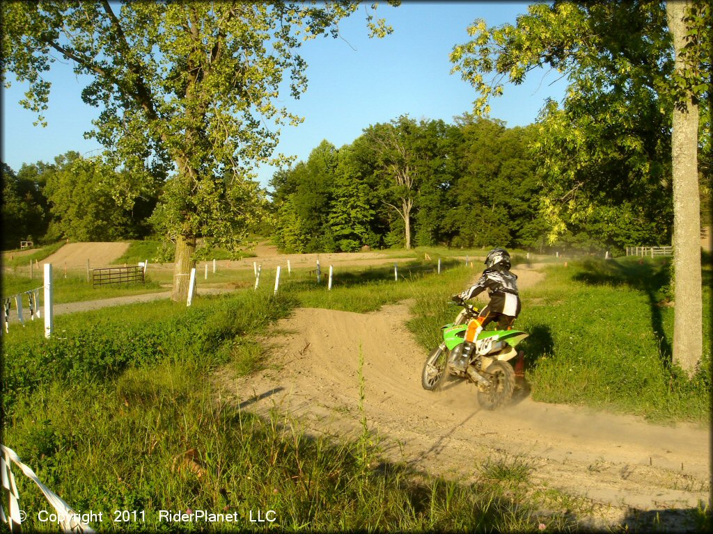 Kawasaki KX Motorcycle at Hogback Hill Motocross OHV Area