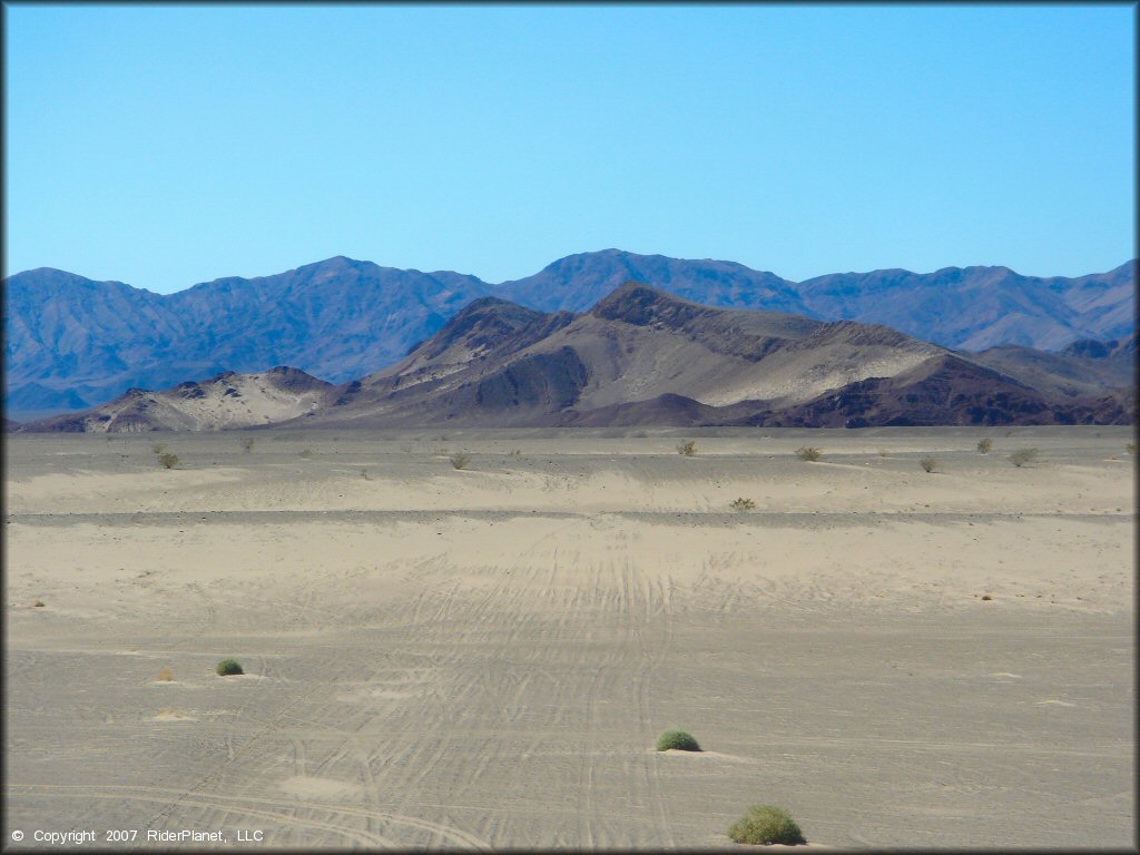 Scenery from Dumont Dunes OHV Area