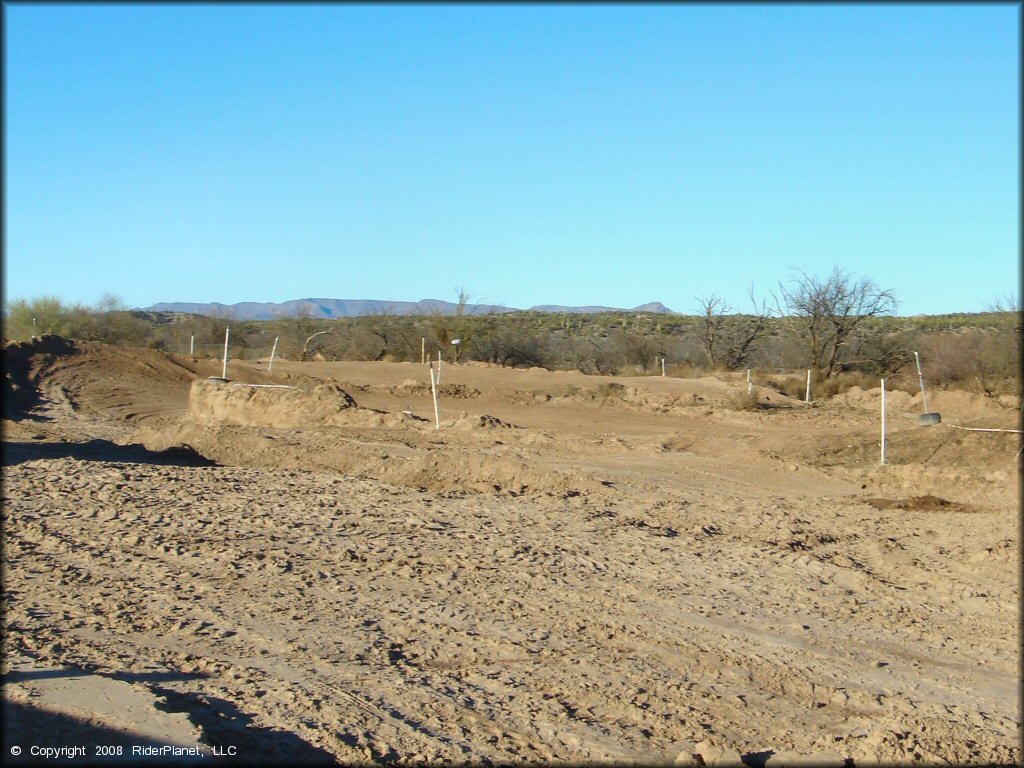 Terrain example at Mammoth MX Track